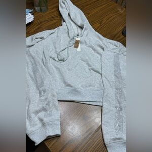 NWT Cropped Hoodie